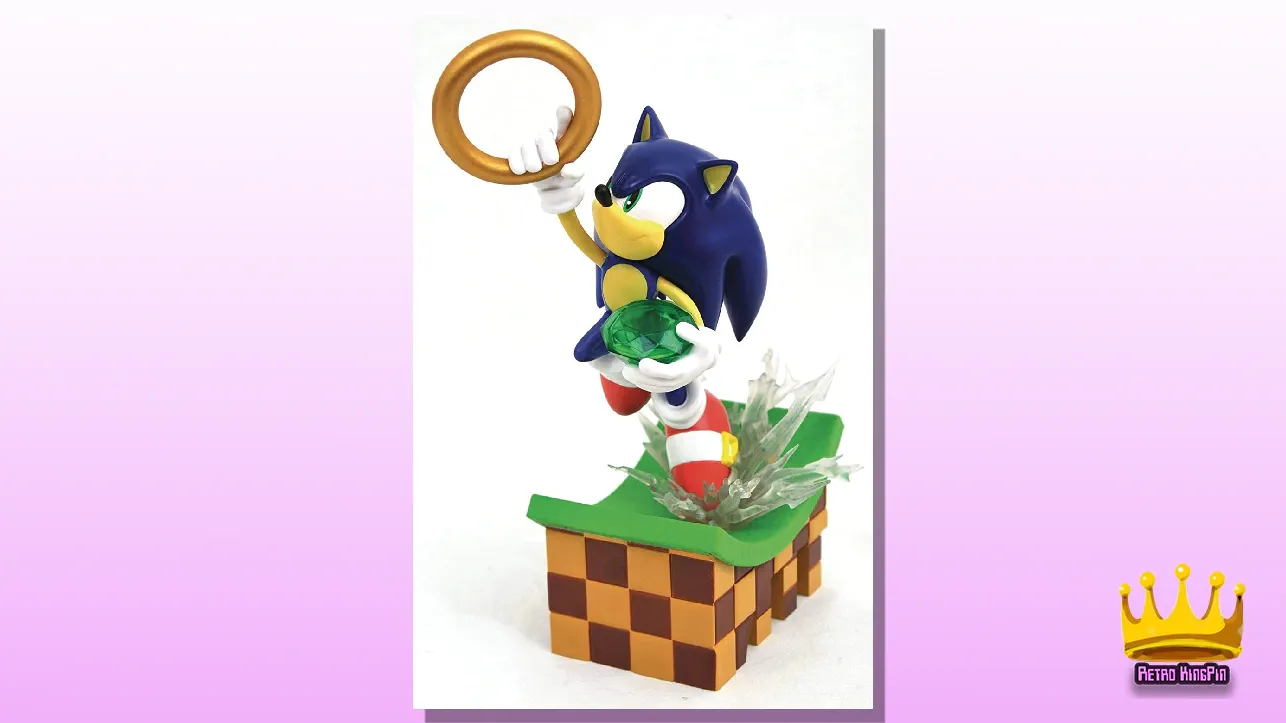Best Sonic Toys DIAMOND SELECT TOYS Sonic Gallery PVC Figure, Multicolor