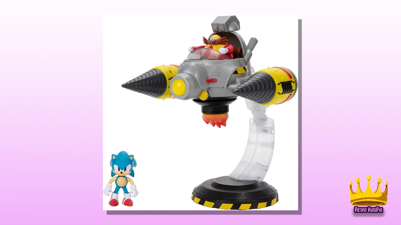 Best Sonic Toys Sonic The Hedgehog Egg Mobile Battle Set with Sonic & Dr. Eggman
