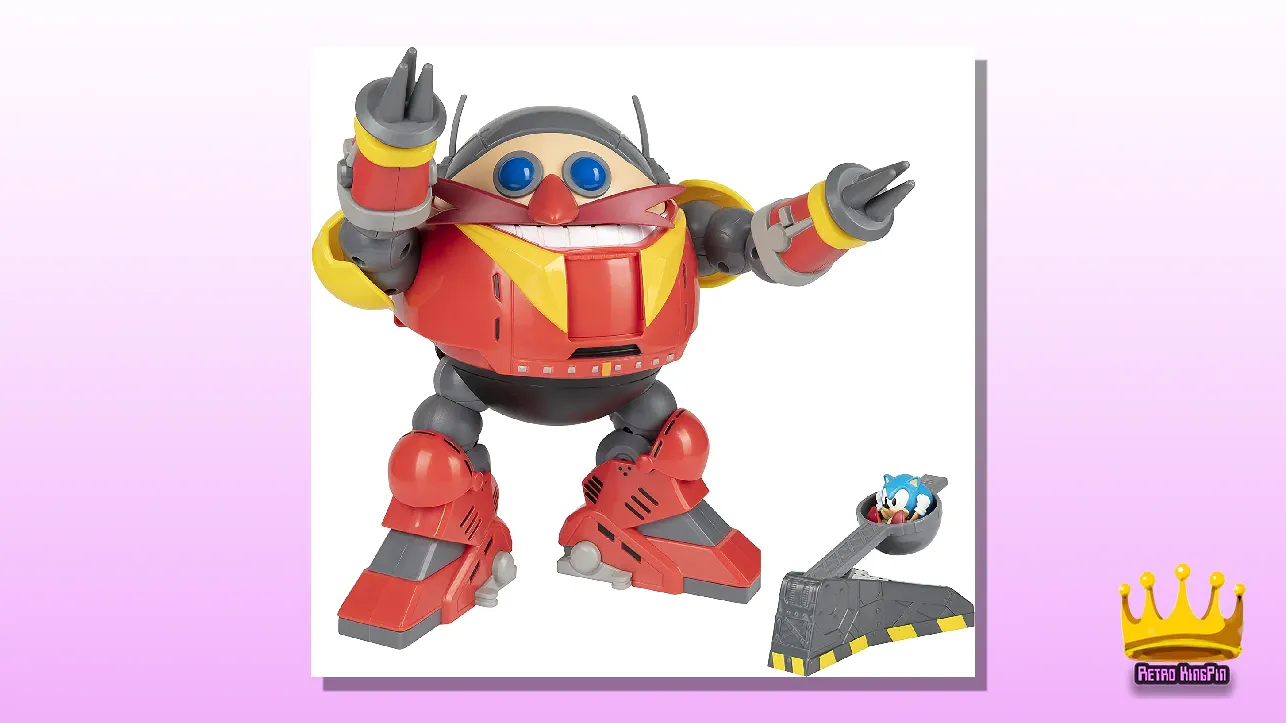 Best Sonic Toys Giant Eggman Robot Battle Set with Catapult - 30th