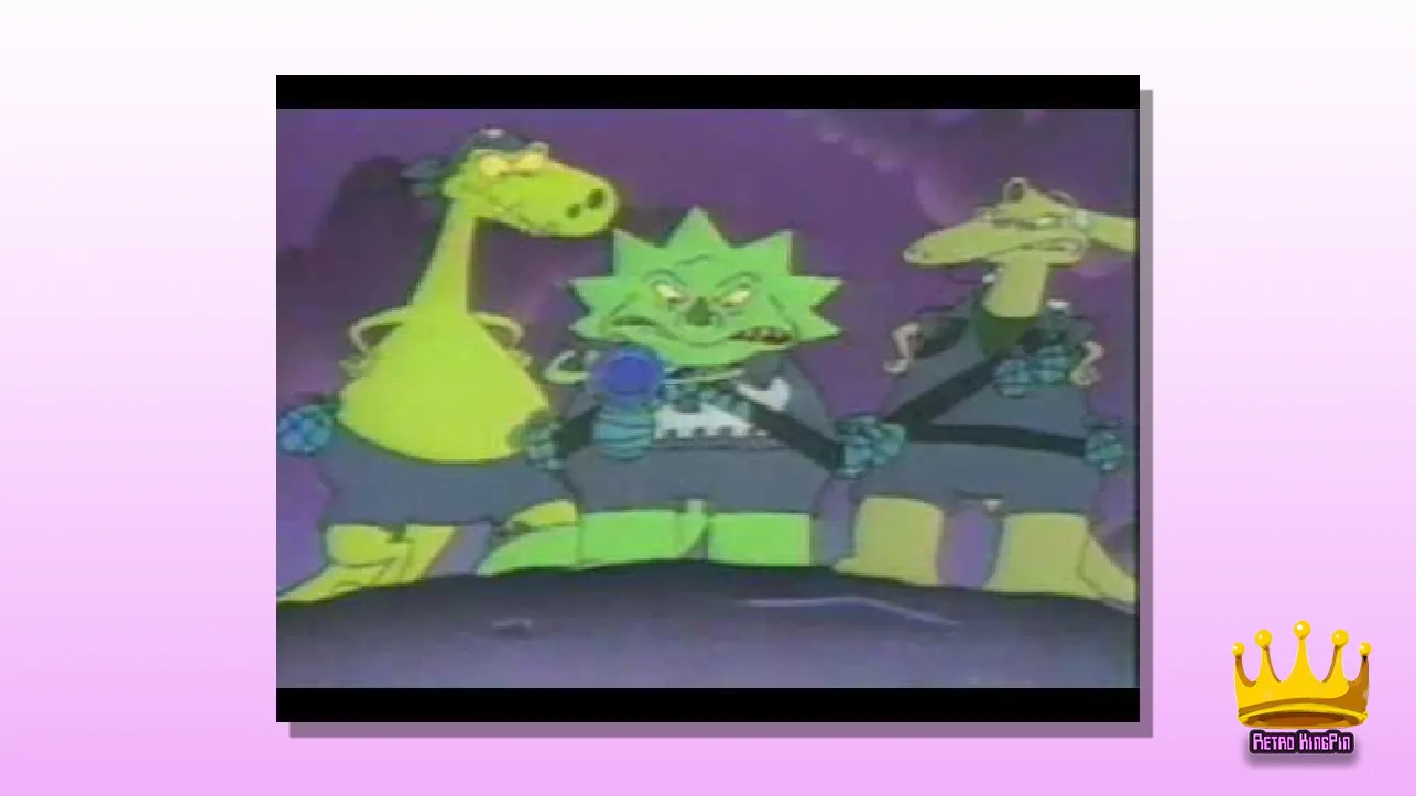 Best Dinosaur Cartoons Of The 90s The Terrible Thunderlizards 2