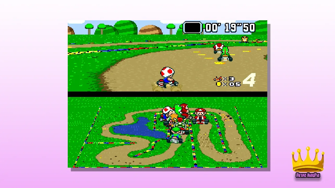 Best Co-Op Multiplayer SNES Games Super Mario Kart 2