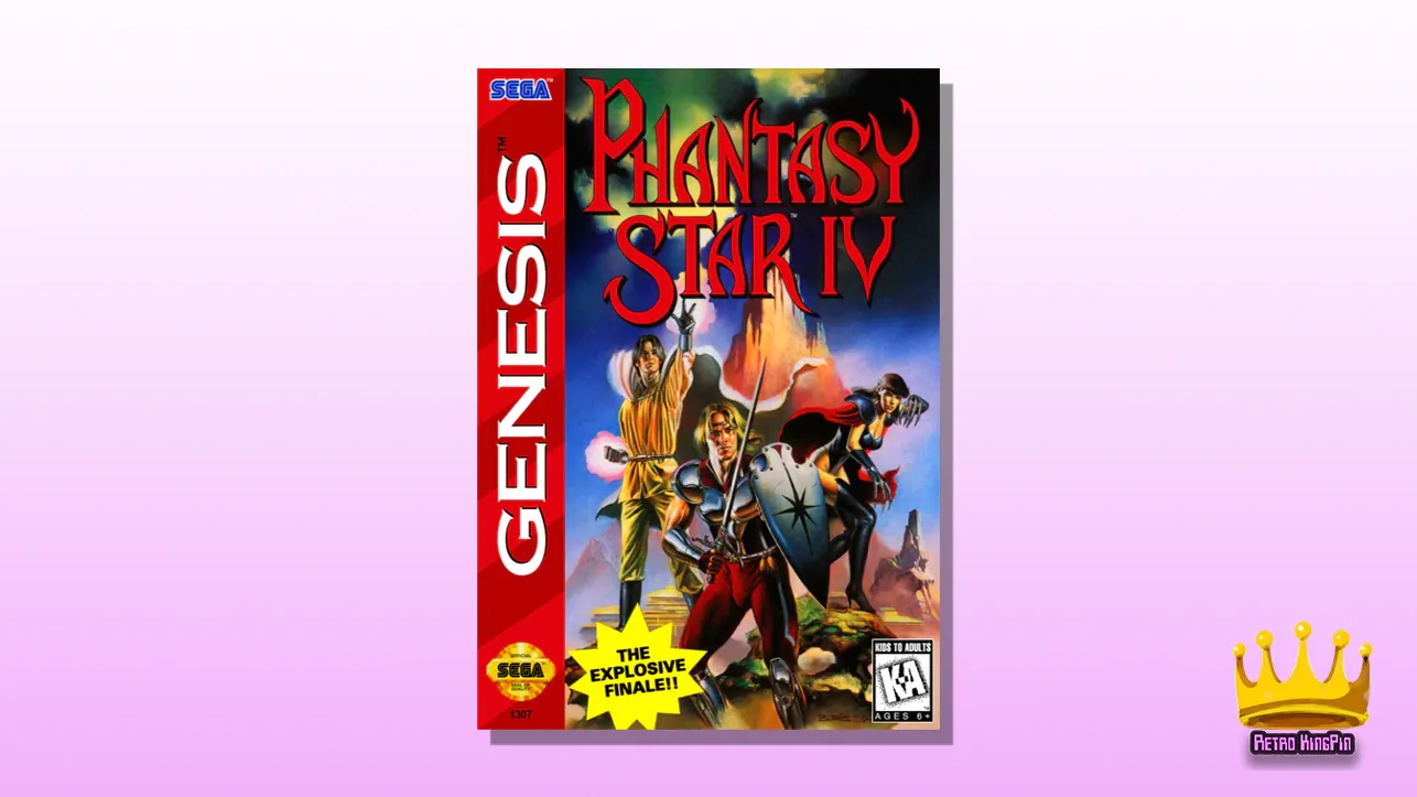 Best Genesis RPGs Phantasy Star IV
