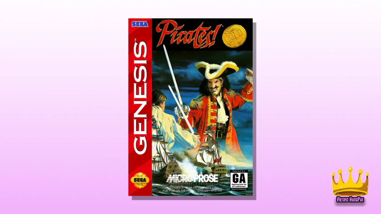 Best Genesis RPGs Pirates! Gold