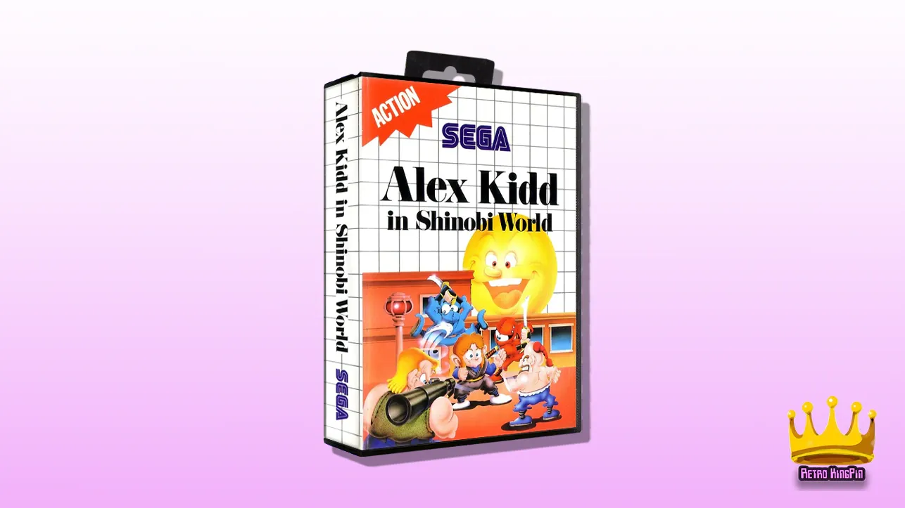 Best Sega Master System Games Alex Kidd in Shinobi World