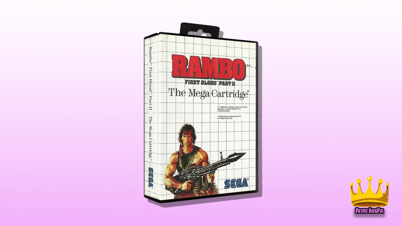 Best Sega Master System Games Rambo: First Blood Part II