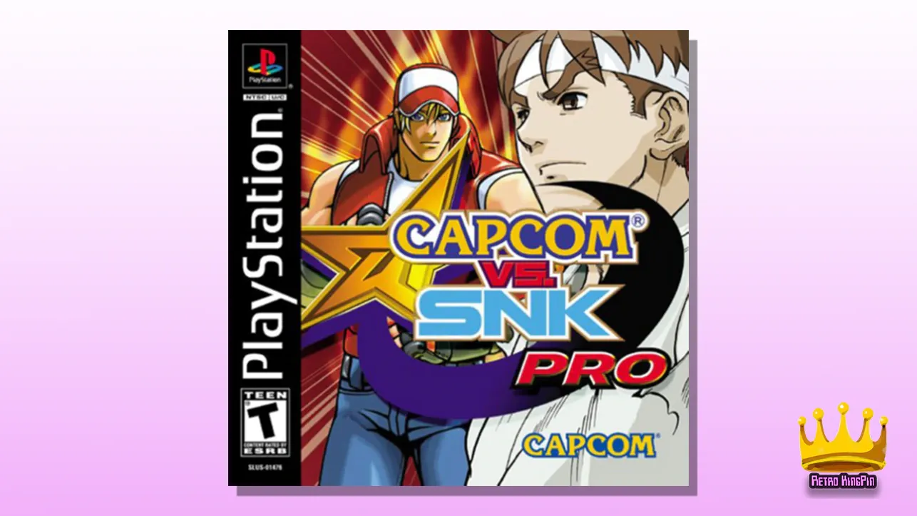 Best PS1 Fighting Games Capcom vs SNK Pro