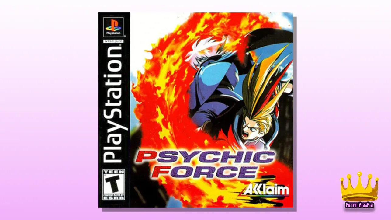 Best PS1 Fighting Games Psychic Force (1995)
