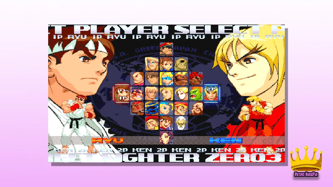 Best PS1 Fighting Games Street Fighter Alpha 3 2