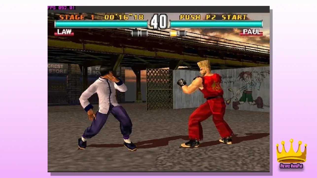 Best PS1 Fighting Games Tekken 3 2