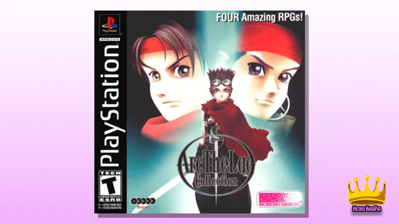 Best PS1 Games Arc the Lad Collection