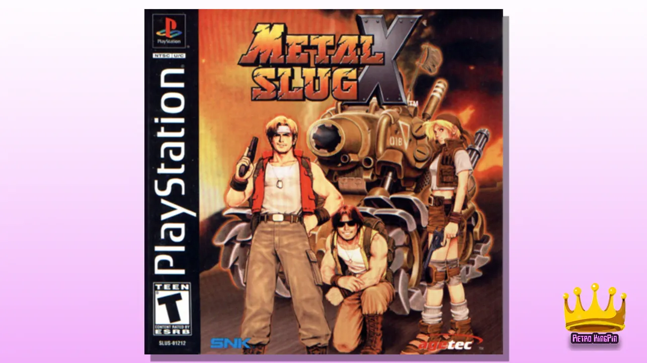 Best PS1 Games Metal Slug X
