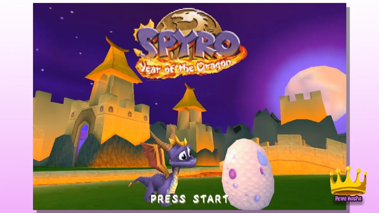 Best PS1 Games Spyro: Year of the Dragon 2