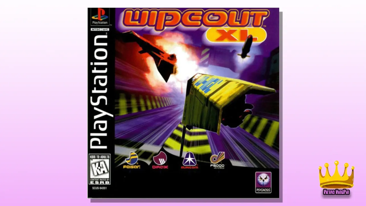Best PS1 Games Wipeout XL