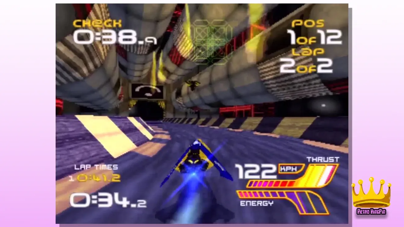 Best PS1 Games Wipeout XL 2