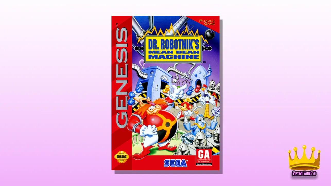 Best Sega Genesis Games Dr. Robotnik’s Mean Bean Machine (1993)
