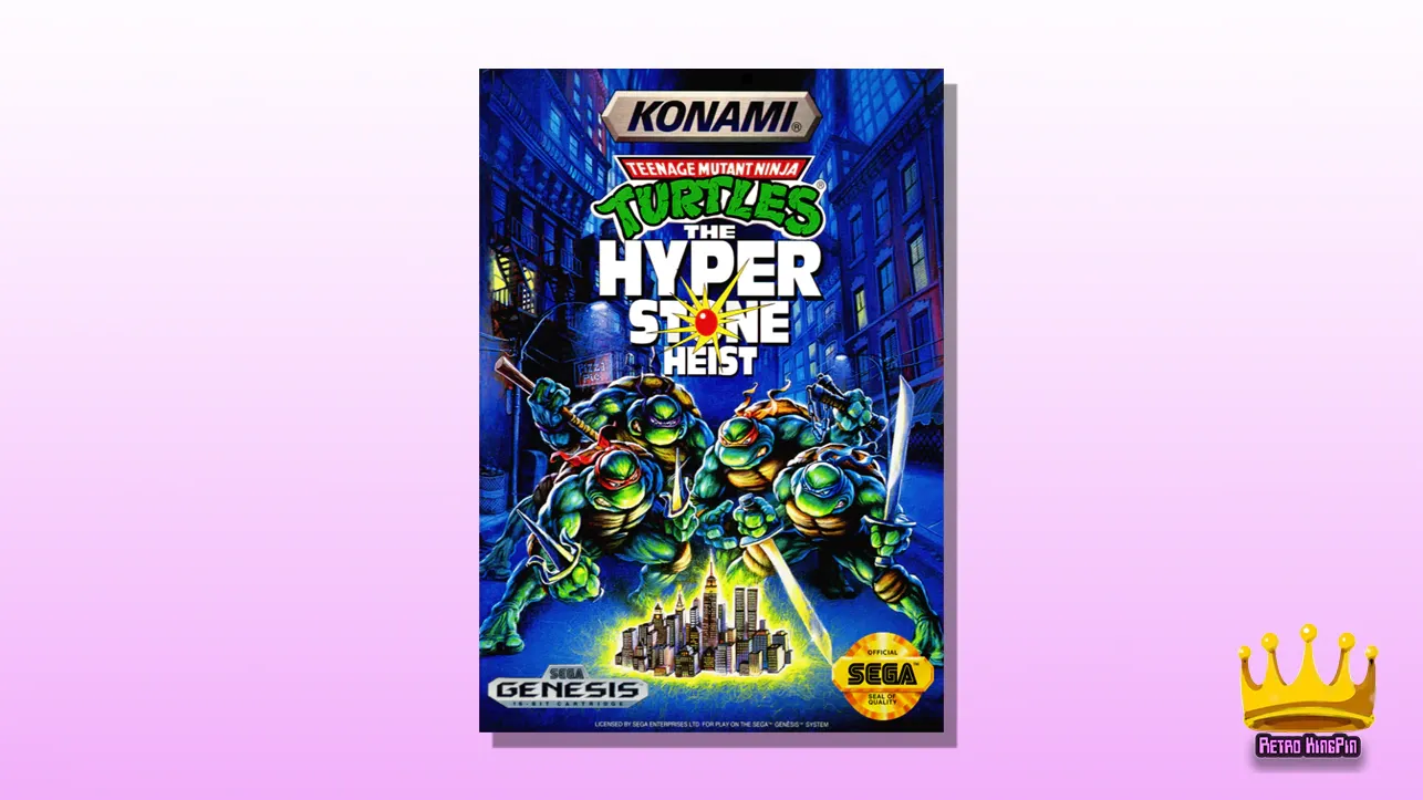 Best Sega Genesis Games Teenage Mutant Ninja Turtles: The Hyperstone Heist