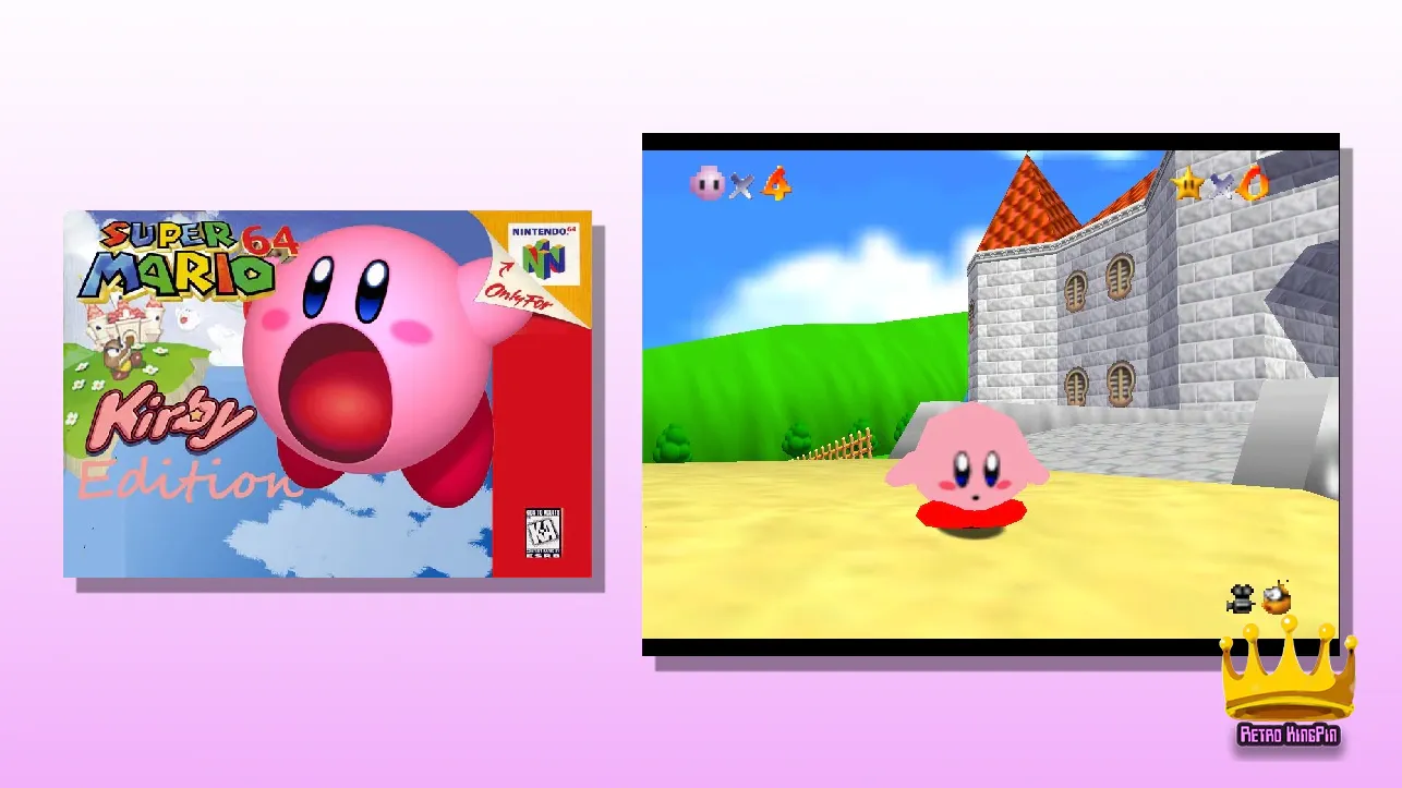 Best Super Mario 64 ROM Hacks Super Mario 64: Kirby Edition