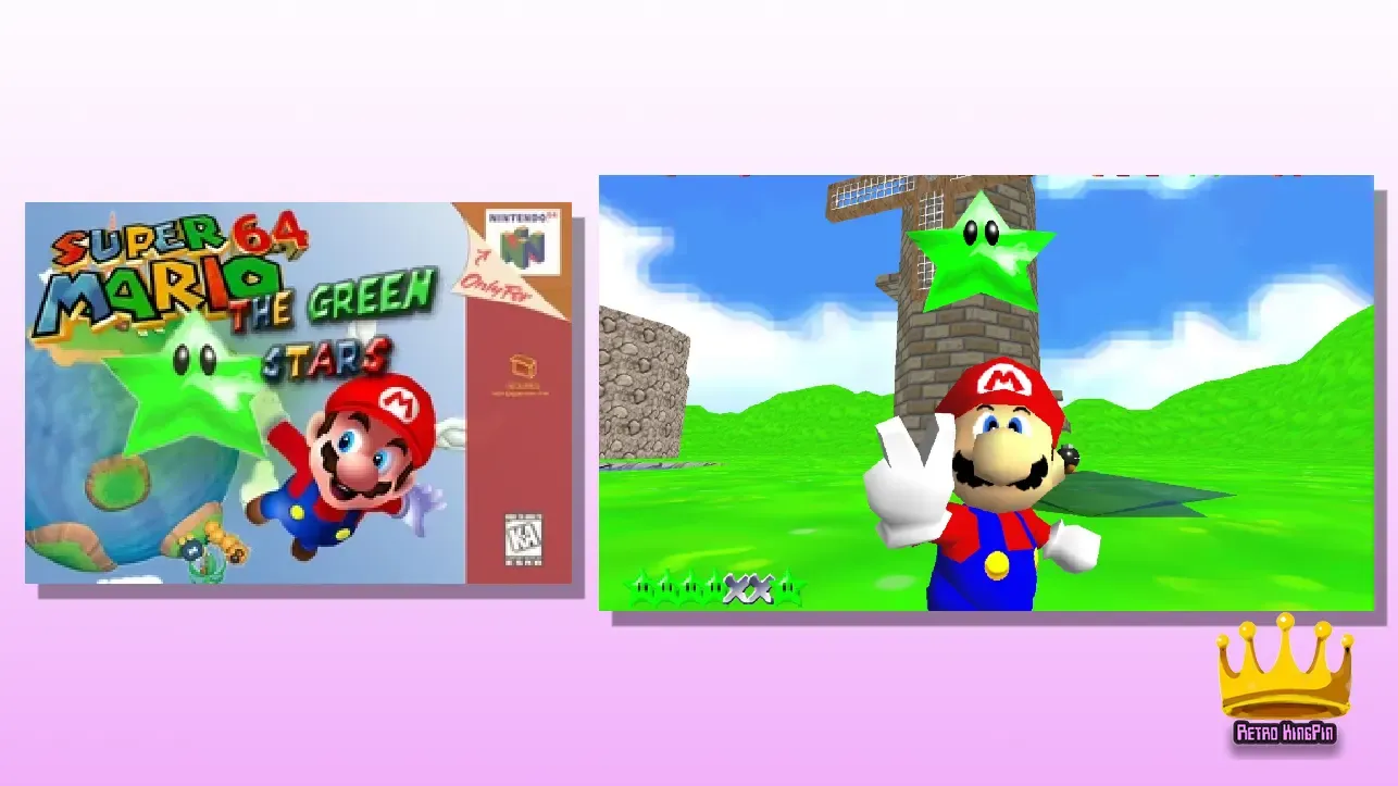 Best Super Mario 64 ROM Hacks Super Mario 64: The Green Stars