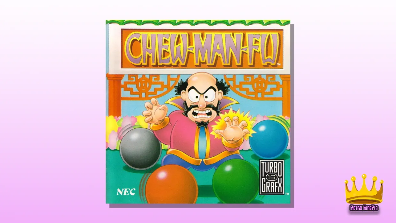 Turbografx Best Games Chew Man Fu