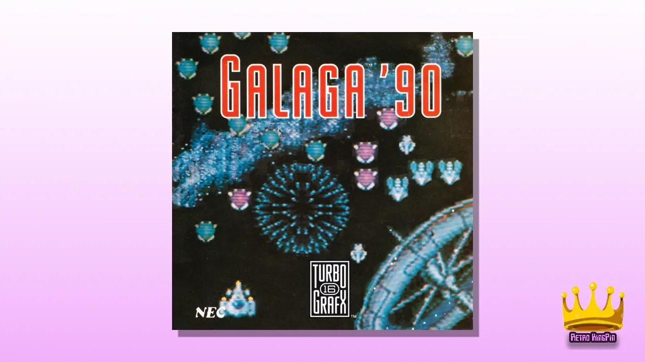 Turbografx Best Games Galaga 90