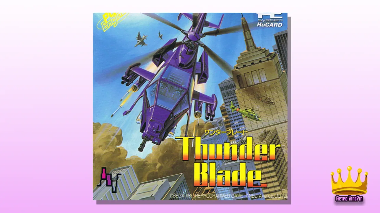 Turbografx Best Games Thunder Blade