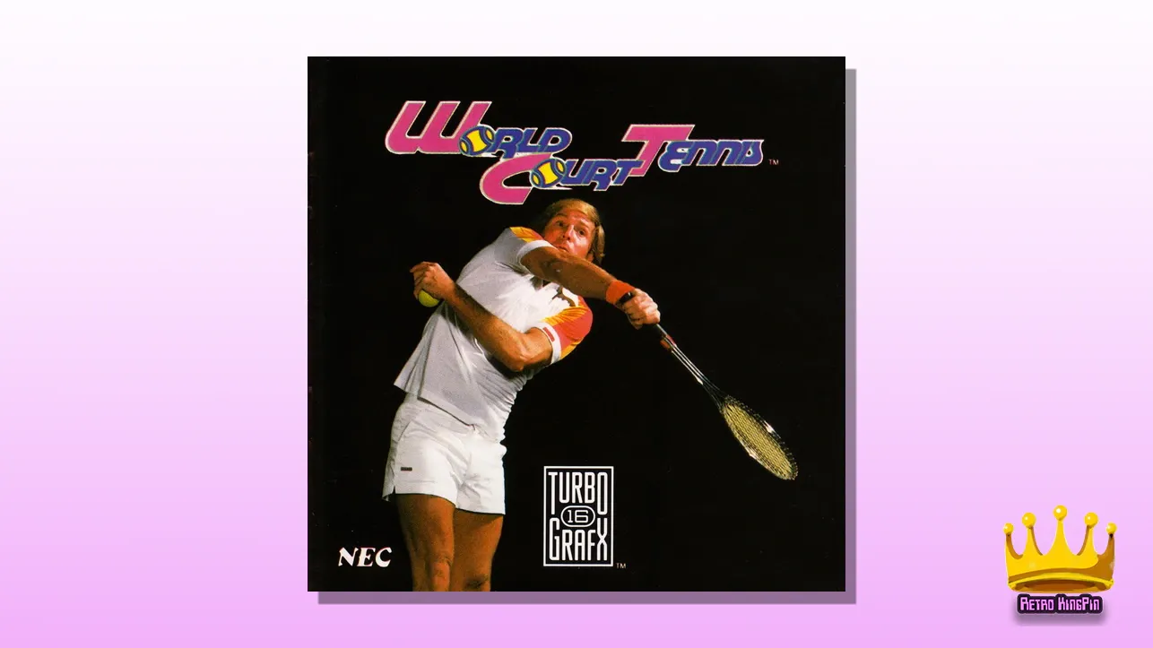 Turbografx Best Games World Court Tennis