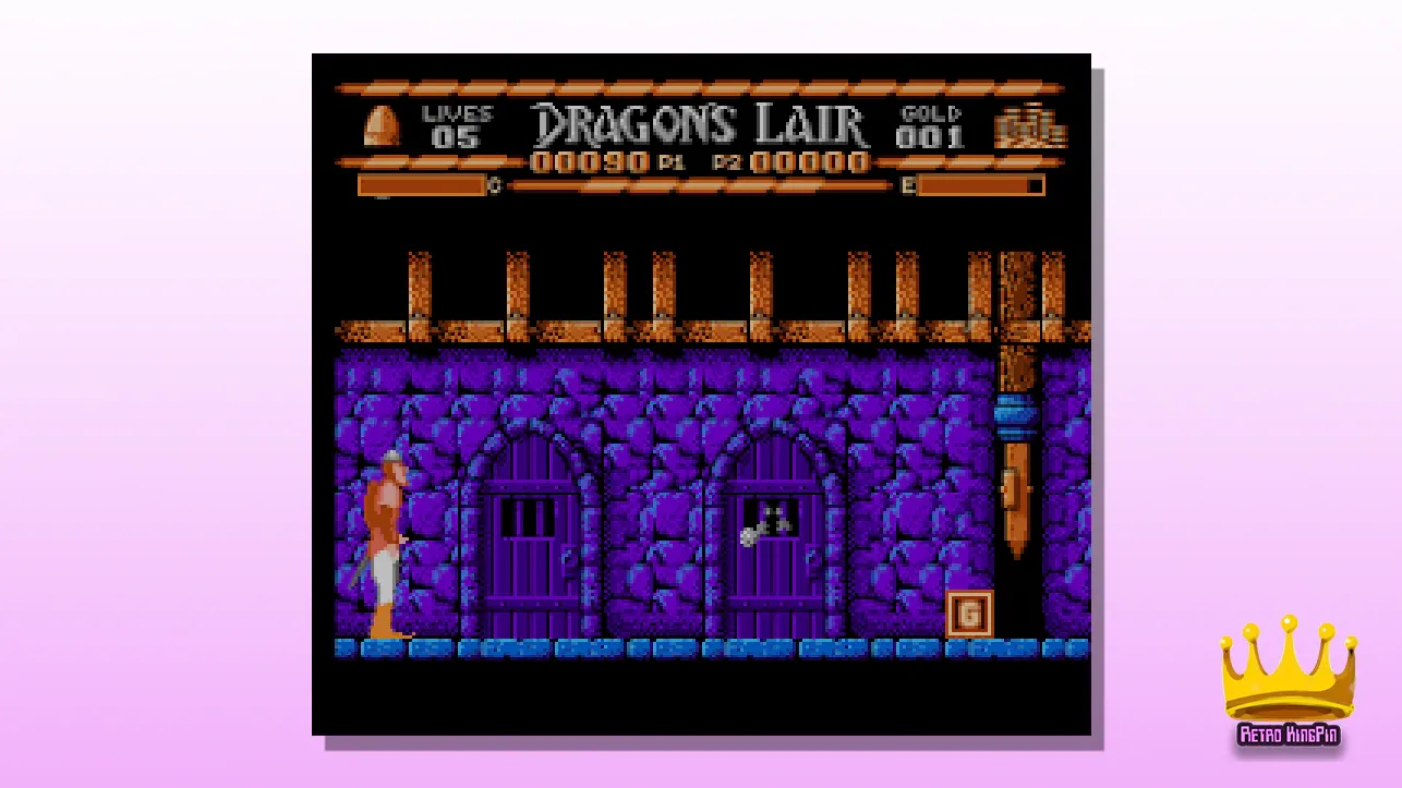 Worst NES Games Dragon's Lair