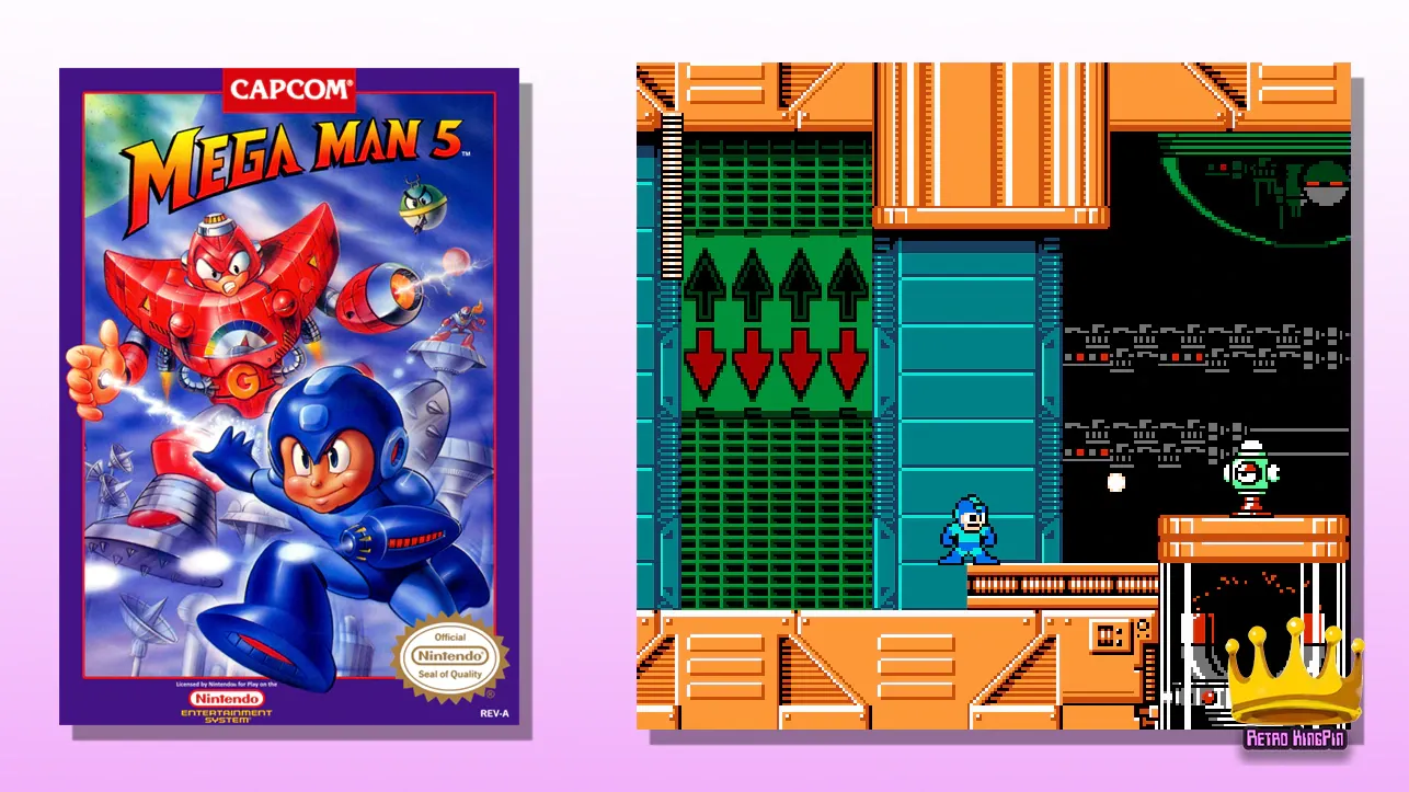 Best Mega Man Games Mega Man 5 NES 2