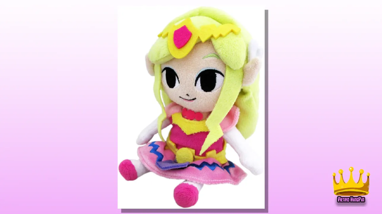 Best Zelda Toys Little Buddy Legend of Zelda Wind Waker Princess Zelda 8" Plush , Pink