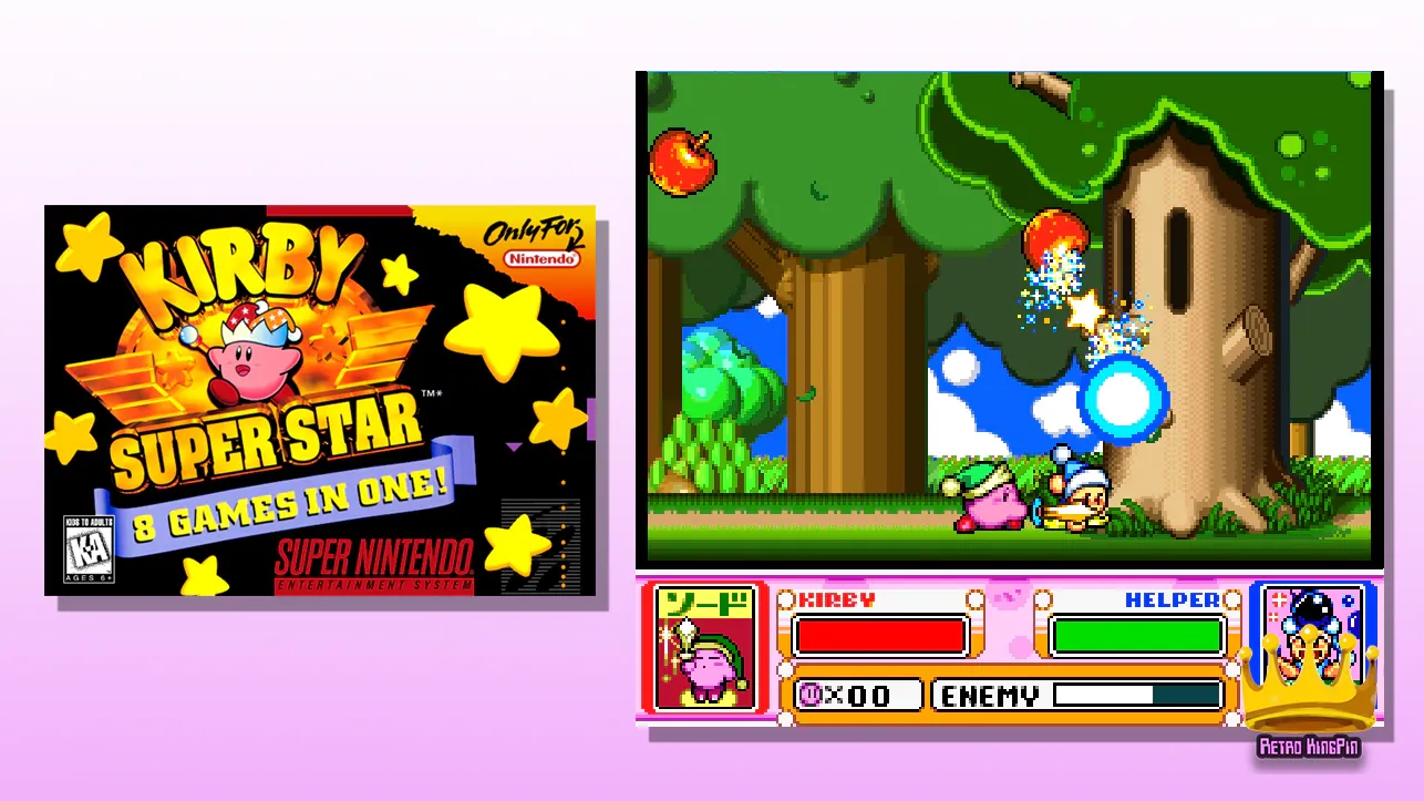 Kirby Super Star Review Graphics