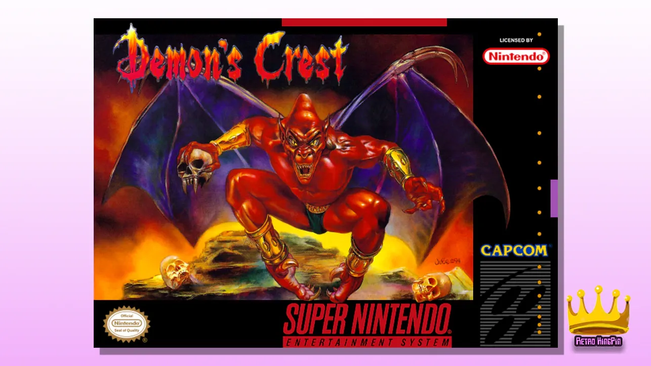 Most Valuable Super Nintendo Games Demon's Crest