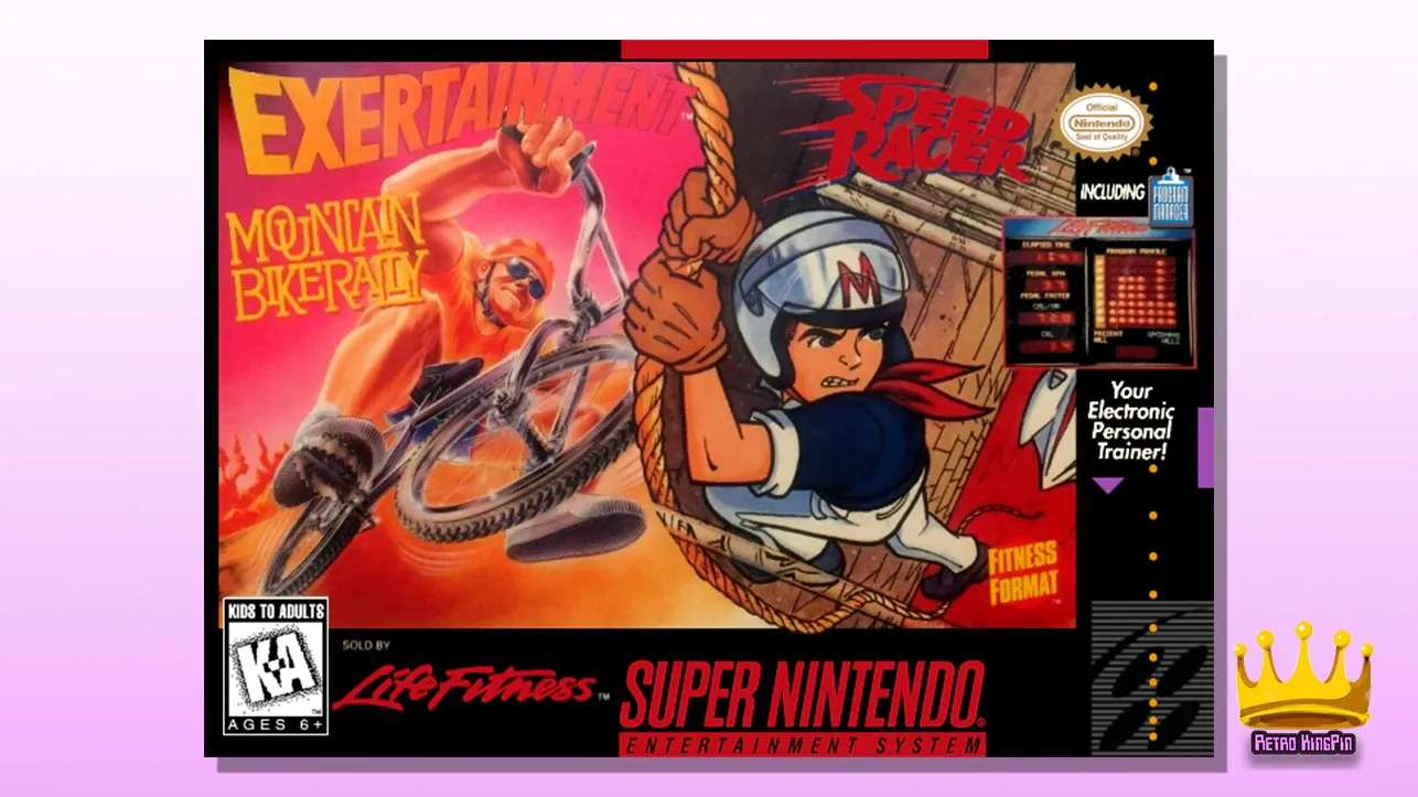 Most Valuable Super Nintendo Games Exertainment Mountain Bike Rally/Speed Racer
