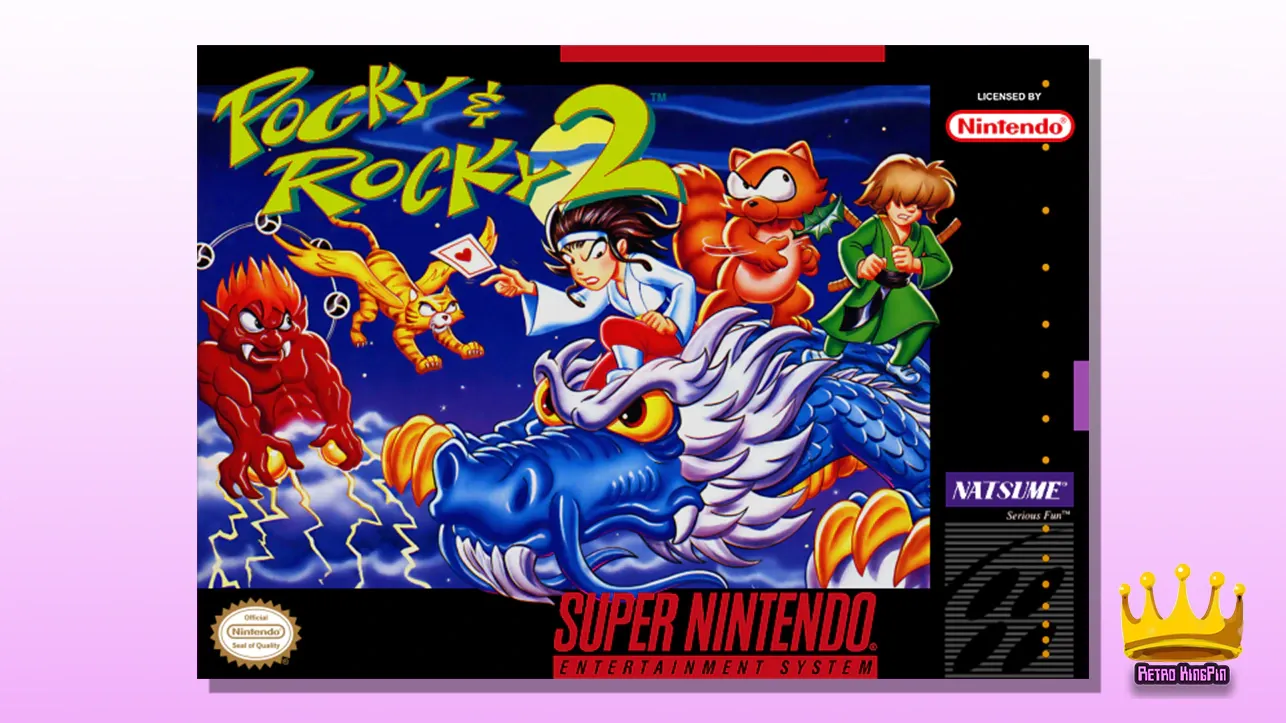 Most Valuable Super Nintendo Games Pocky & Rocky 2