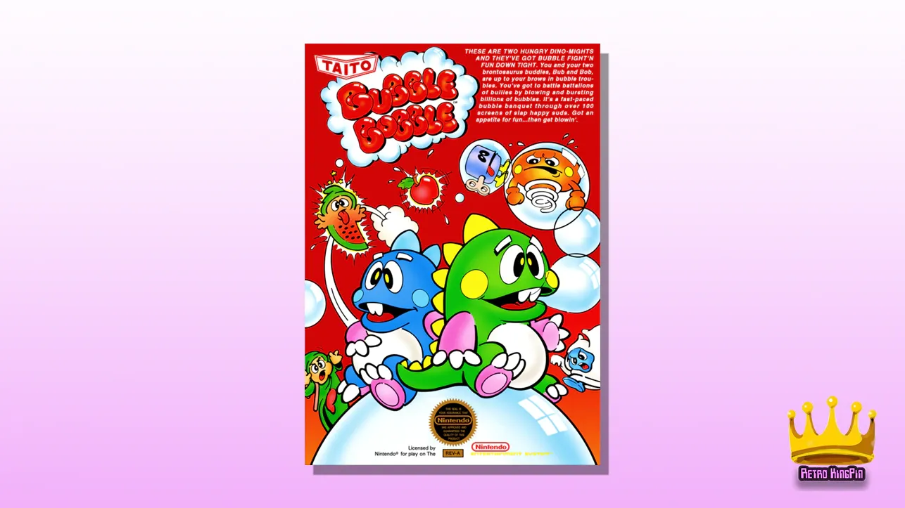 Best Multiplayer NES Games Bubble Bobble