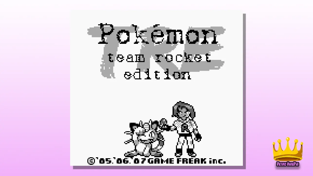 Best Pokemon Red ROM Hacks Team Rocket Edition 2