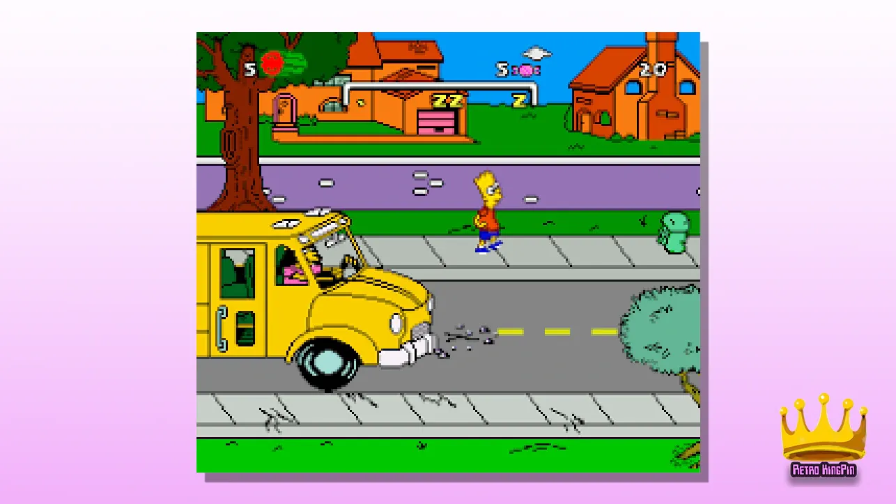 SNES Adventure Games The Simpsons: Bart's Nightmare