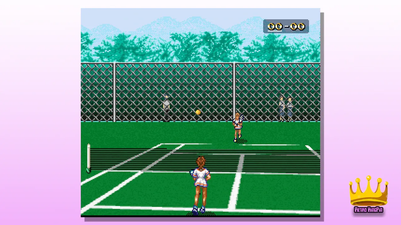 SNES Tennis Games Ace o Nerae!