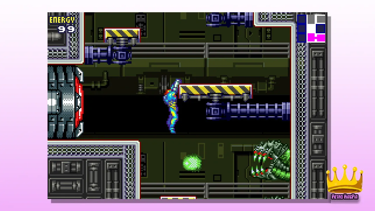 Best Metroid Fusion ROM Hacks Samus Goes to the Fridge to Get a Glass of Milk