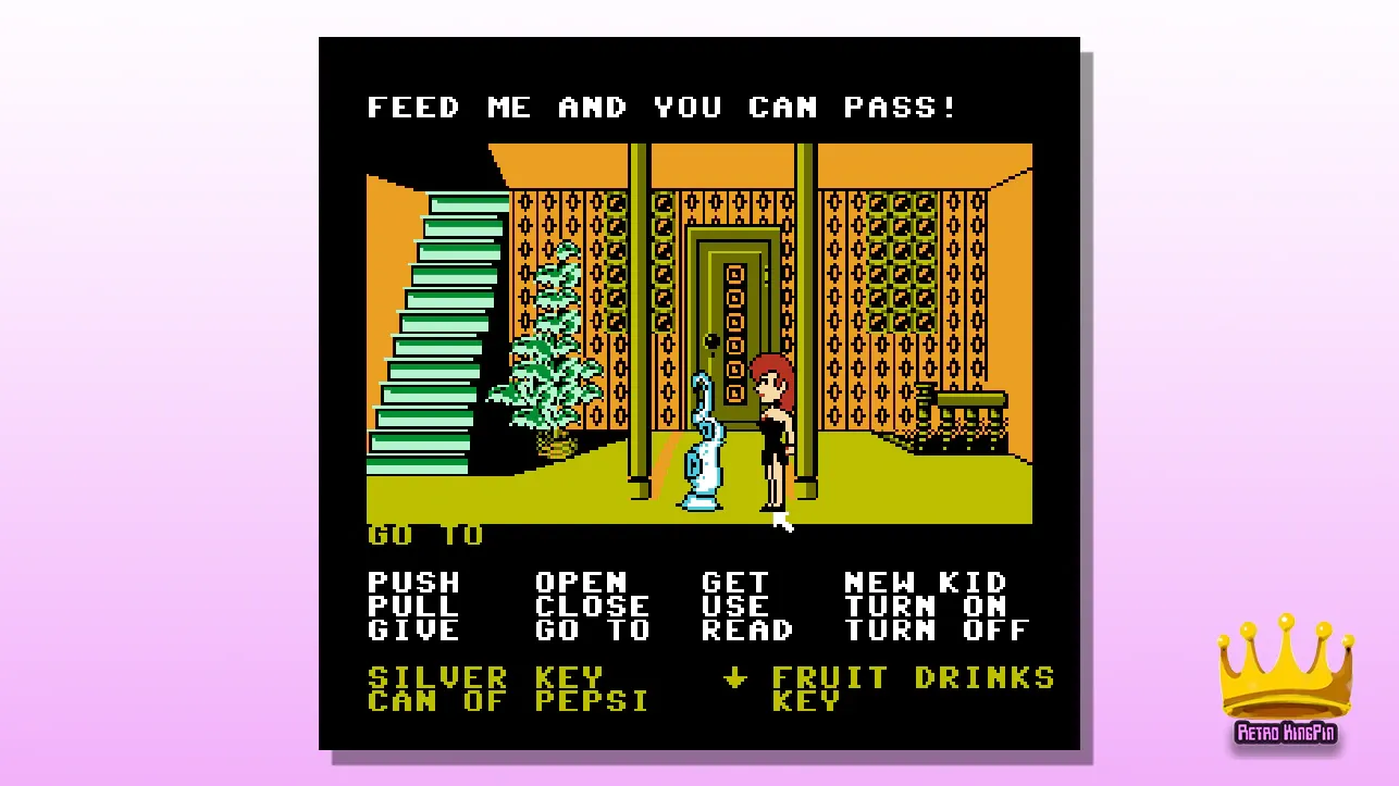 NES Horror Games Maniac Mansion
