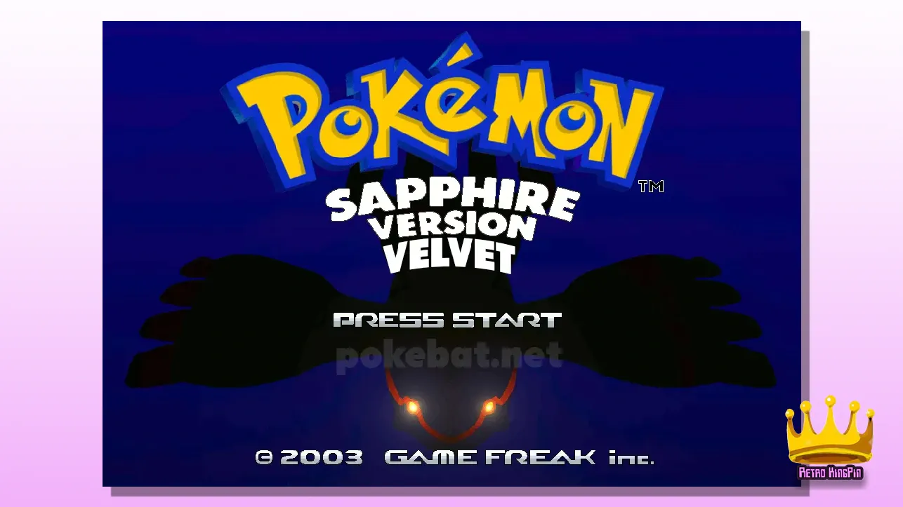 Best Pokemon Sapphire ROM Hacks Velvet Sapphire