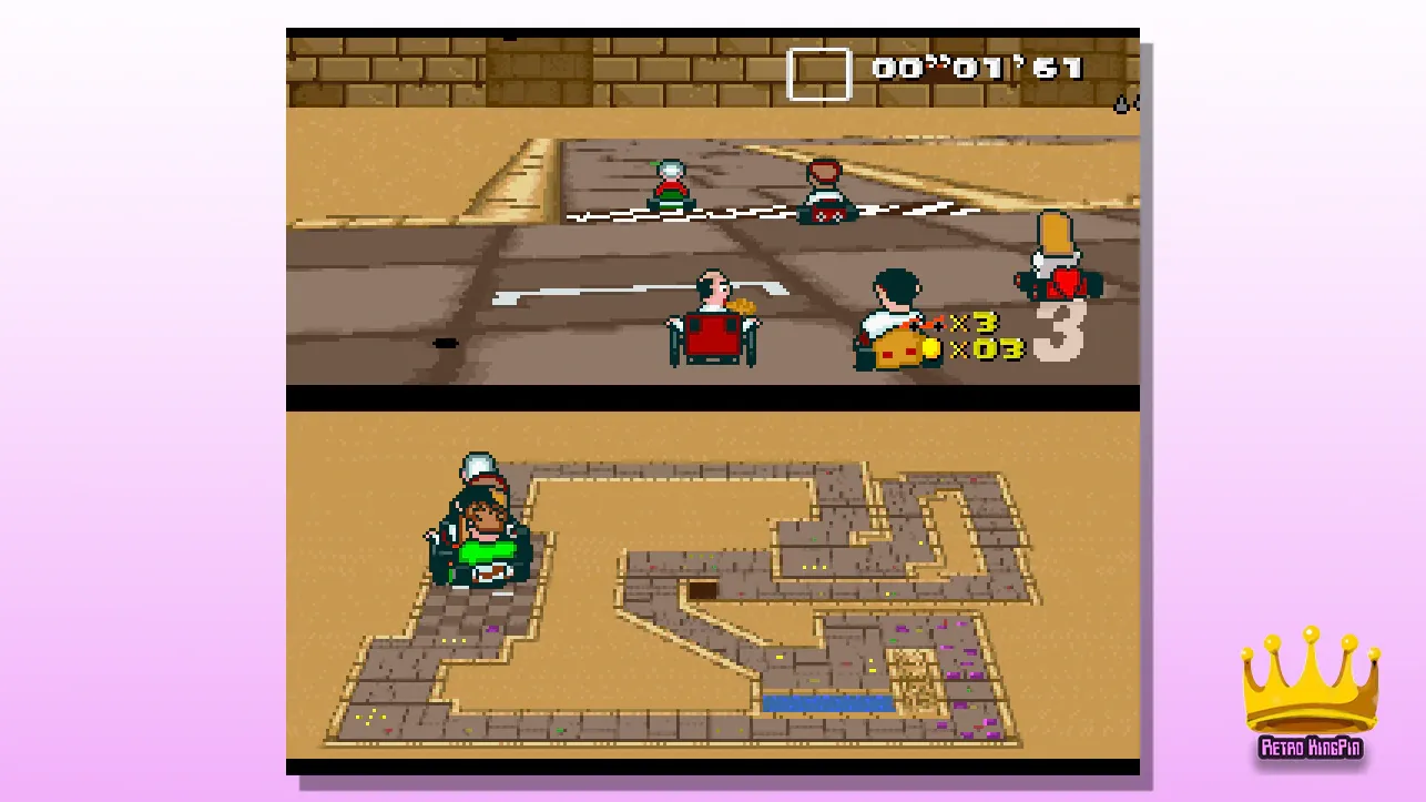 Best Super Mario Kart ROM Hacks Super Baldy Kart