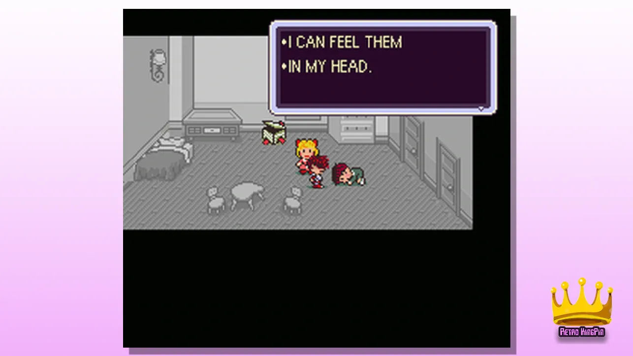 Who is the main character in the EarthBound Halloween hack 4