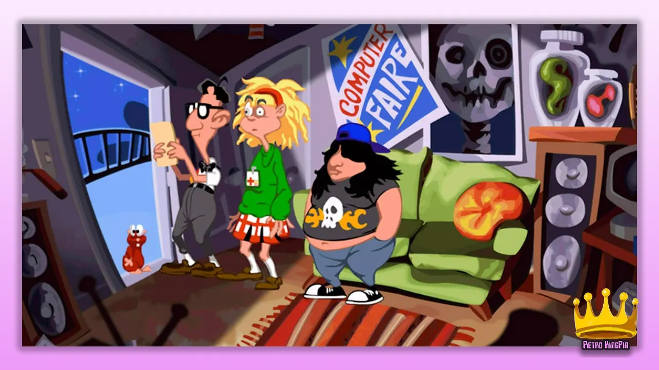 Best Point and Click Games Day of the Tentacle