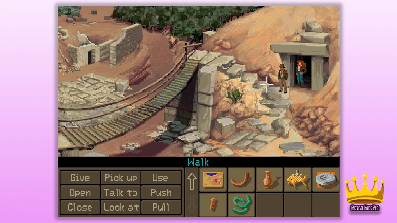 Best Point and Click Games Indiana Jones And The Fate Of Atlantis