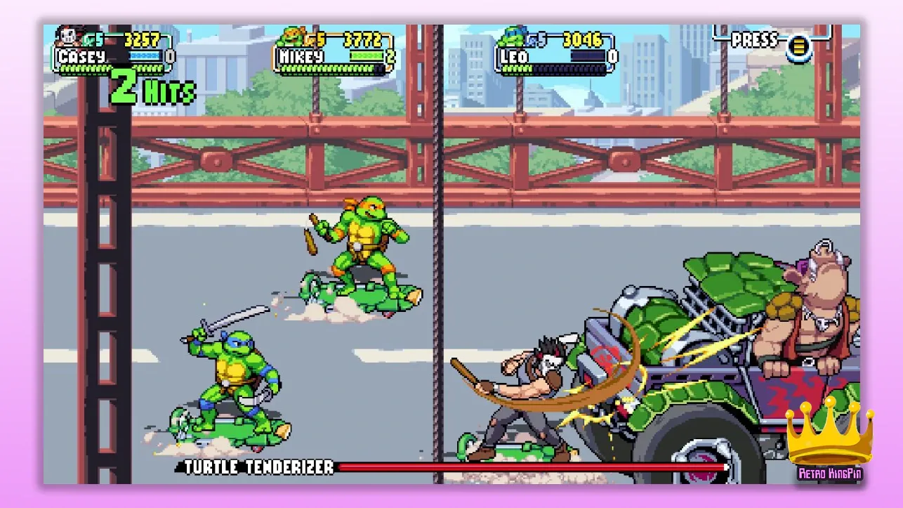 Teenage Mutant Ninja Turtles Shredders Revenge Review Gameplay