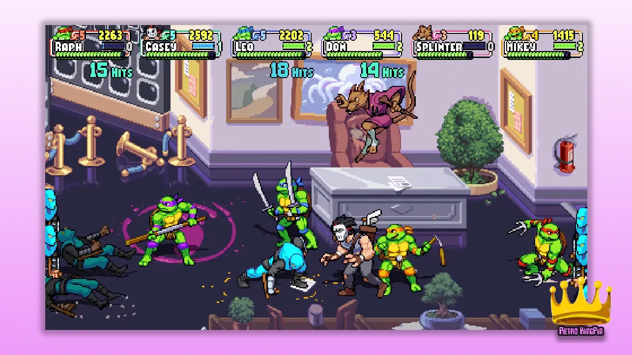 Teenage Mutant Ninja Turtles Shredders Revenge Review Graphics and Visuals
